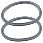 2 Gray Gasket Replacements for NutriBullet Pro 1000W Pro+ 1200W Extractor or Flat Milling Blades