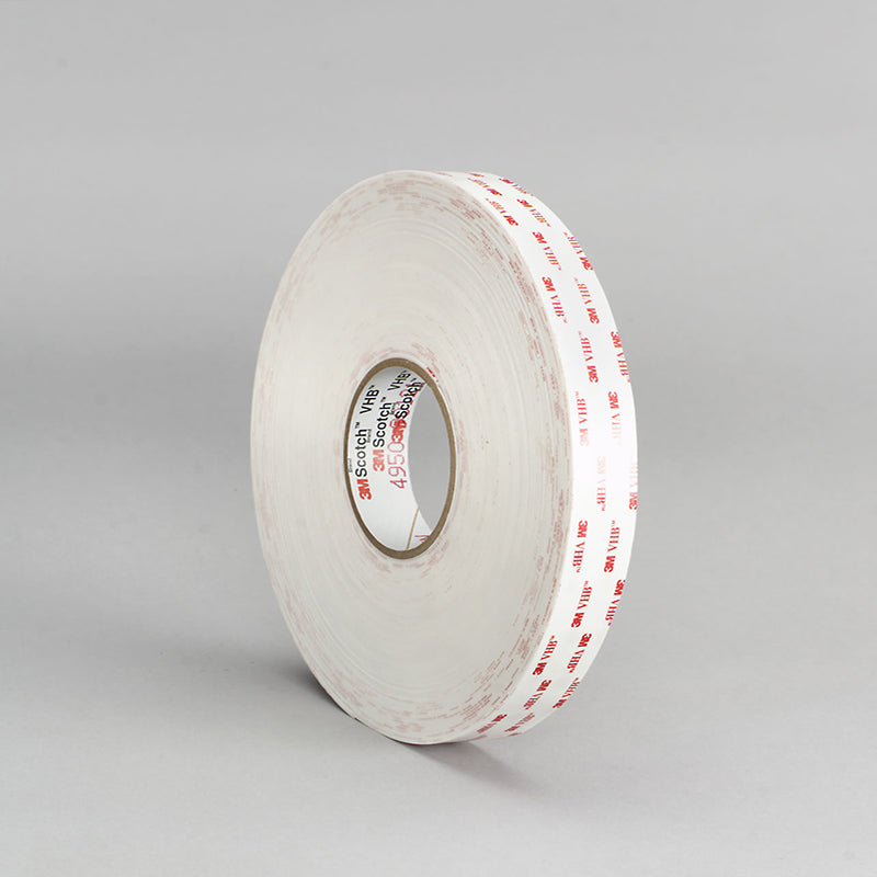 3M VHB 4930 Acrylic Foam Adhesive Tape white 25 mil (0.6 mm) Thick Pressure Sensitive Double Sided Tape
