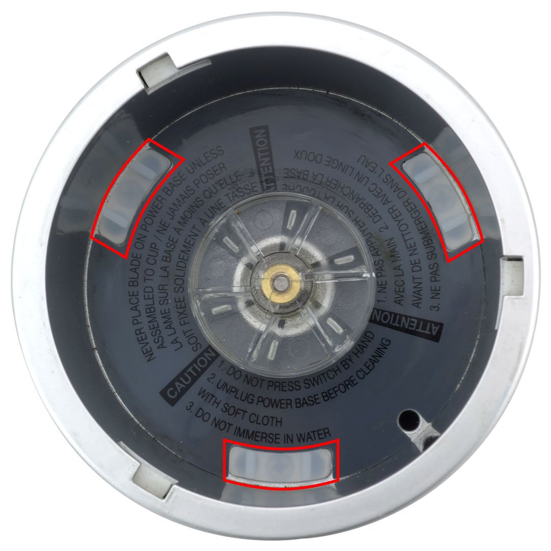 12 Pack Rubber Bushings Shock Pads Replacement Parts Compatible with NutriBullet Pro 1000w Blenders