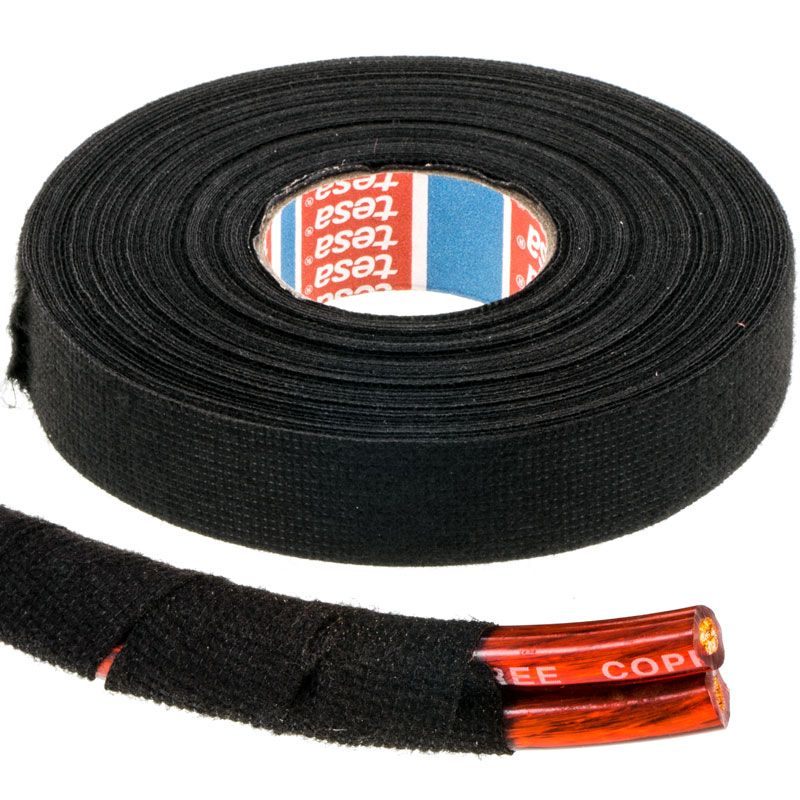 Tesa 51618 Single Layer Fabric Cloth Tape PET fleece tape with rubber adhesive