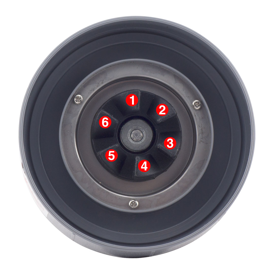 Deluxe 5 Piece Accessory Upgrade Kit Replacement Parts Compatible with NutriBullet 600W 900W Blenders NB-101B NB-101S NB-201