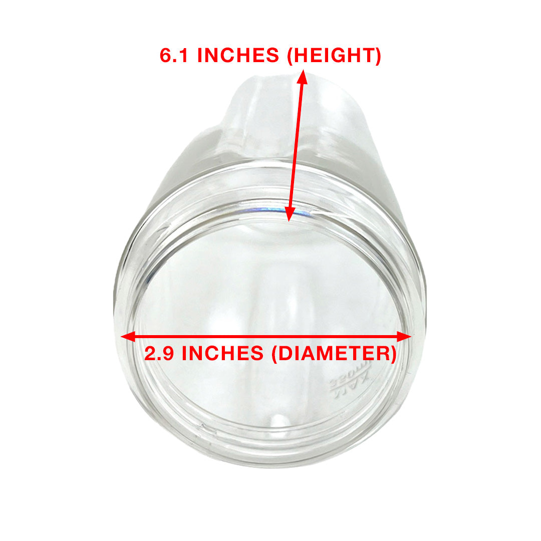 Cross Blade and 2 Pack 12 oz Cup with Lid Replacement Part Compatible with Oster BLSTAV BLSTPB My Blend 250-Watt Blender