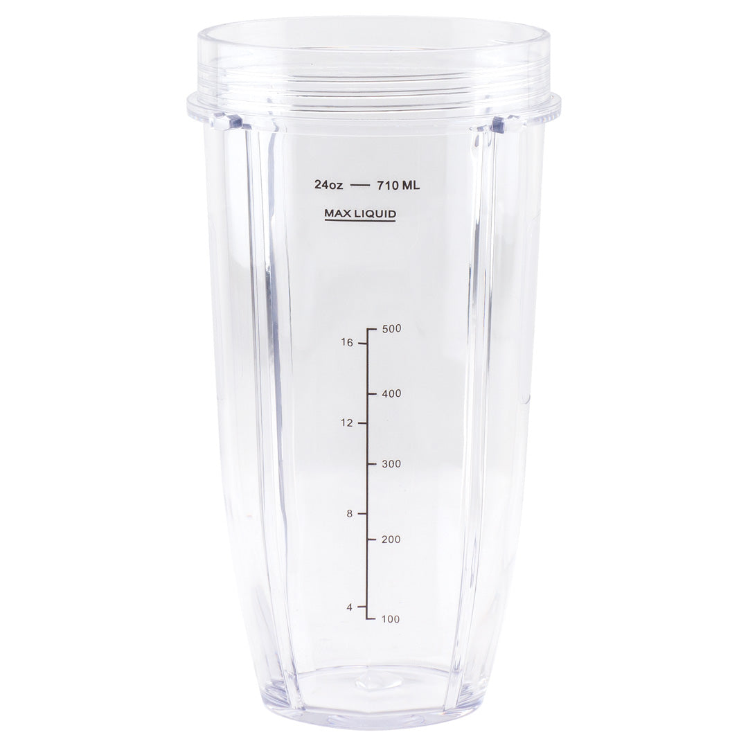 24 oz Cup Replacement Part 483KKU486 Compatible with Nutri Ninja Auto-iQ BL480 BL640 CT680 Blenders
