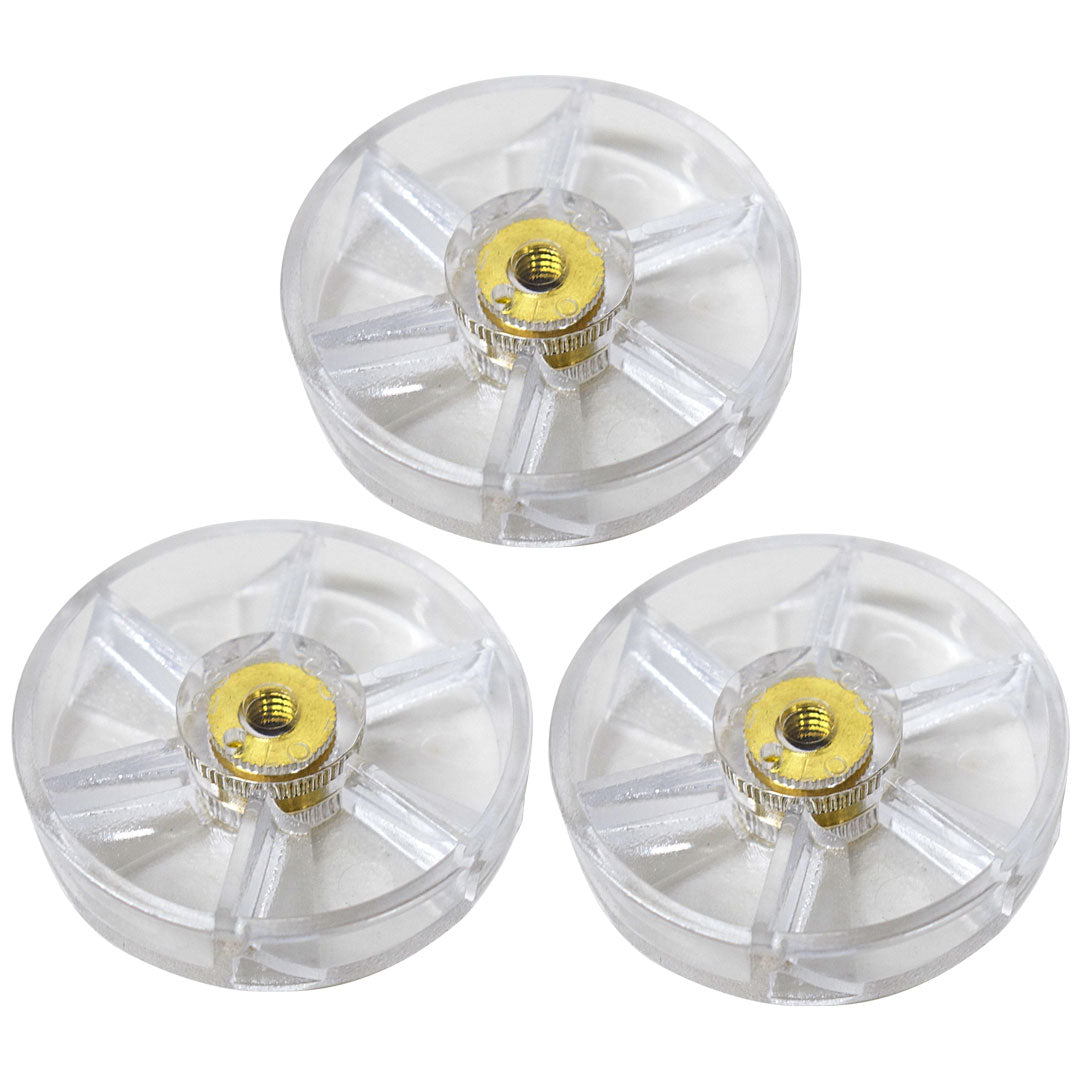 3 Pack Motor Gears Replacement Part Compatible with NutriBullet 600W 900W Blenders NB-101B NB-101S NB-201