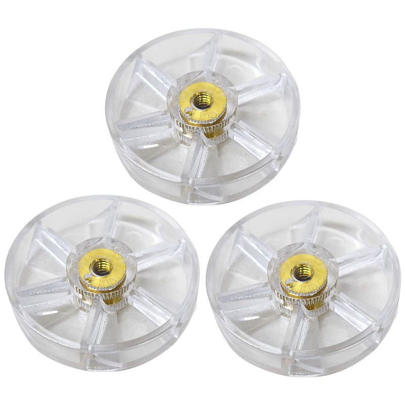 3 Pack Motor Gears Replacement Part Compatible with NutriBullet 600W 900W Blenders NB-101B NB-101S NB-201