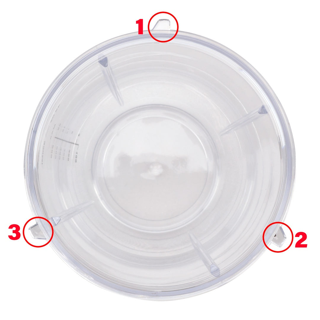 32 oz Colossal Cup with Flip To Go Lid and Extractor Blade Replacement Parts Compatible with NutriBullet Lean NB-203 1200W Blenders