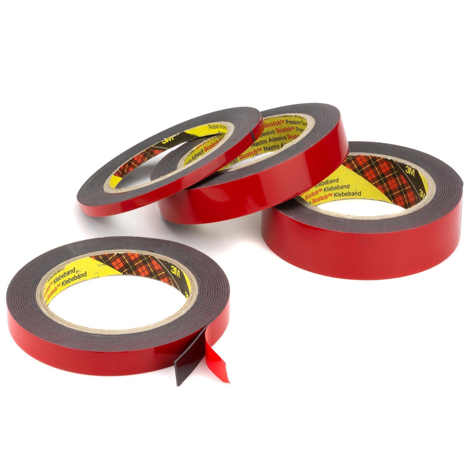 3M 5952 VHB adhesive tape,Black 3M S52 Heavy Duty Double Sided Tape Mounting Waterproof Foam Tape VHB 5952, Multipurpose for Car, LED Strip Lights, Office, Home & Office Décor