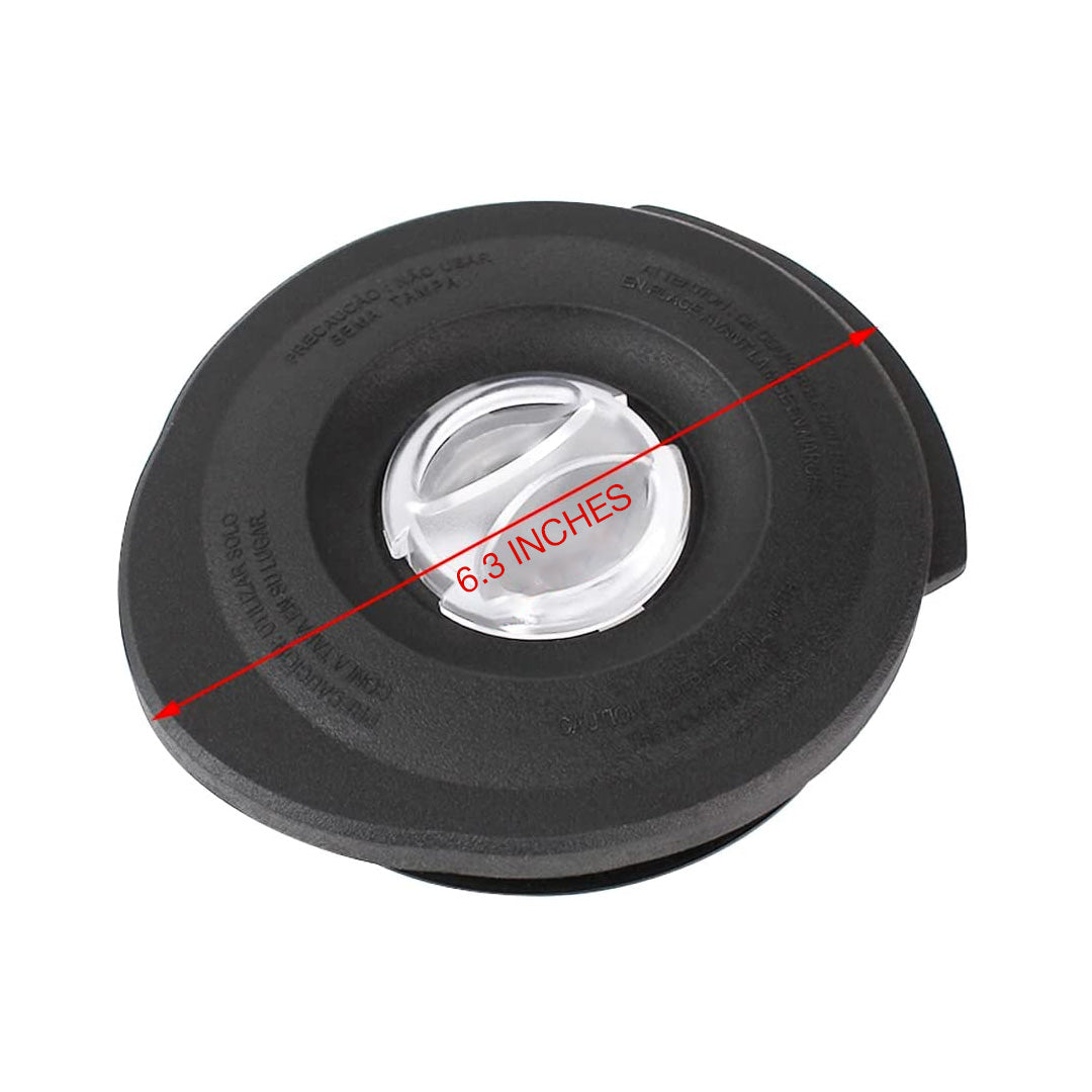 5 Cup 40 oz Round Glass Blender Jar with Lid Replacement Part 3310-656 Compatible with Hamilton Beach Blenders