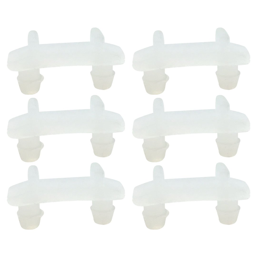 6 Pack Rubber Bushings Shock Pads Replacement Parts Compatible with NutriBullet 600W 900W Blenders NB-101B NB-101S NB-201