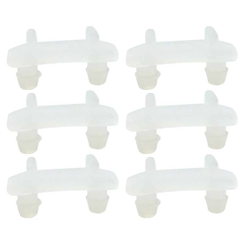 6 Pack Rubber Bushings Shock Pads Replacement Parts Compatible with NutriBullet 600W 900W Blenders NB-101B NB-101S NB-201