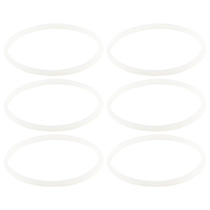 6 Pack Rubber Gaskets Sealing O-Ring Replacement Part for Nutri Ninja BL660 BL663 BL663CO BL665Q BL740 BL770 BL771 BL773CO BL810C BL810Q BL820 BL830