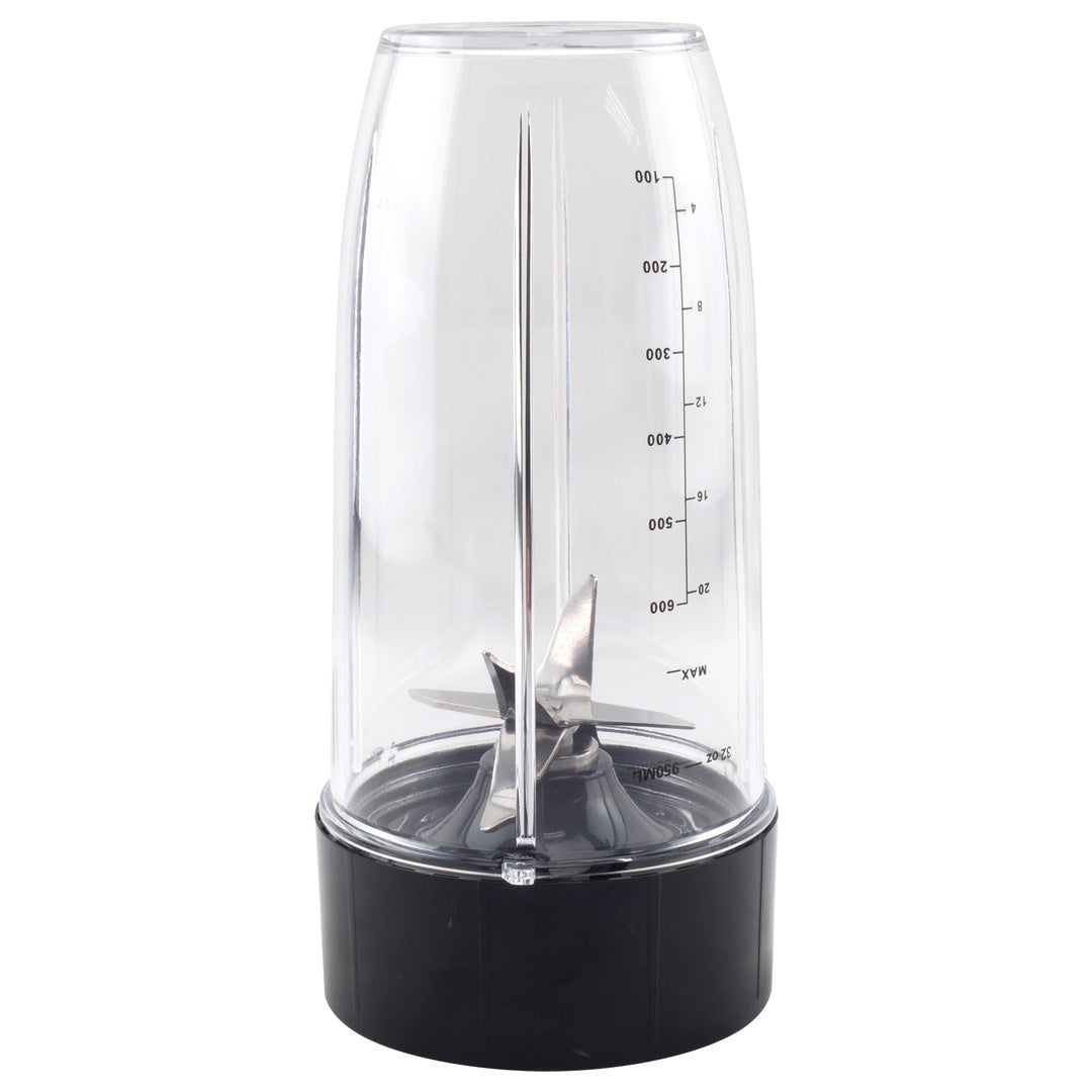 32 oz Colossal Cup with Flip To Go Lid and Extractor Blade Replacement Parts Compatible with NutriBullet Lean NB-203 1200W Blenders