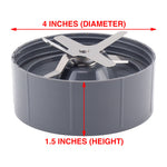 Extractor Blade Replacement Part Compatible with NutriBullet 600W 900W Blenders NB-101B NB-101S NB-201