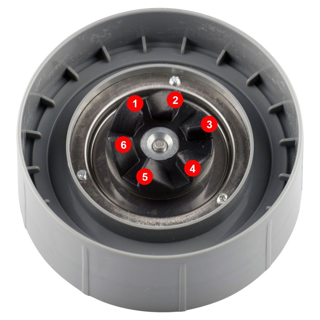 Extractor Blade + 24oz Tall Cup + Blast Off Bag Replacement Compatible with NutriBullet 600W 900W Blenders NB-101B NB-101S NB-201