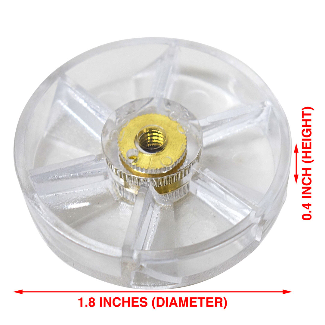 2 Pack Motor Gear and Rubber Gear Replacement Parts Compatible with NutriBullet 600W 900W Blenders NB-101B NB-101S NB-201