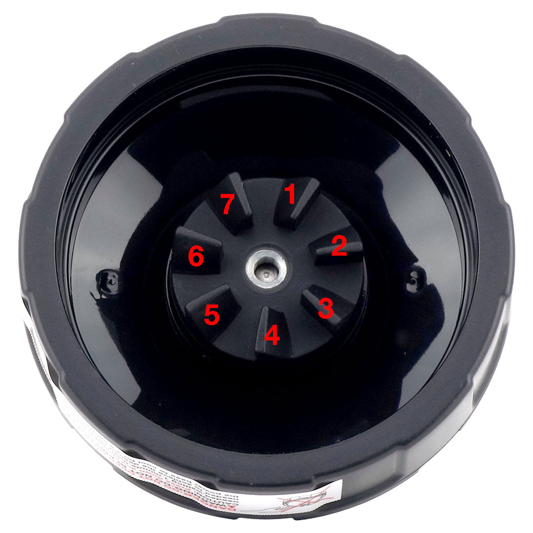 2 Pack 12 oz Cup with Sip Seal Lid and Extractor Blade Replacement Part Compatible with Nutri Ninja Auto-iQ 431KKU480 426KKU450 408KKU641