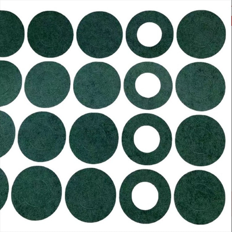Highland Barley Paper with Adhesive Backing,Lithium Battery Insulator Rings,Single-cell battery gasket 21700, Hollow Paper Pad Electrical Insulation Ring, Green