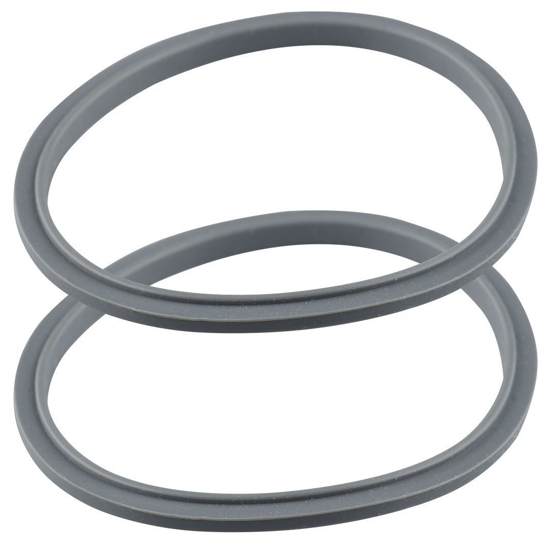 2 Pack White Gasket Rubber Sealing O-Ring Replacement Part for Nutri Ninja Auto-iQ Blenders BL480 BL681A BL682 BL640 FELJI447
