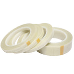 Glass Cloth Electrical Tape, High Temperature Masking Tape, 260°C. White Heat Resistant Tape. Ideal for Class H Electrical, Powder Coating, Sand Blasting