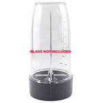 32 oz Tall Colossal Cup Replacement Part Compatible with NutriBullet 600W 900W Blenders NB-101B NB-101S NB-201