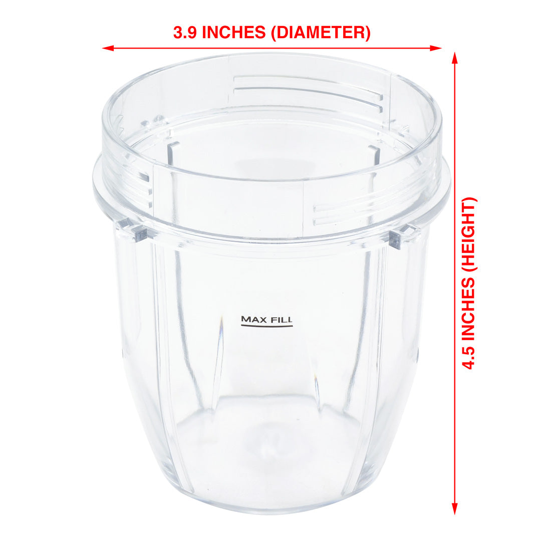 32 oz Cup Replacement Part 407KKU641 Compatible with Nutri Ninja