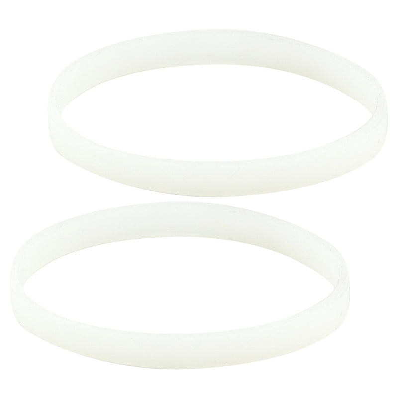 2 Pack White Gasket Rubber Sealing O-Ring Replacement Part for Nutri Ninja Auto-iQ Blenders BL480 BL681A BL682 BL640