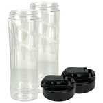 2 Pack 20 oz Cup with To-Go Lid Replacement Part Compatible with Oster BLSTAV BLSTPB My Blend 250-Watt Blender