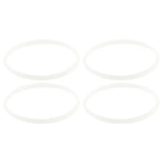 4 Pack Rubber Gaskets Sealing O-Ring Replacement Part for Nutri Ninja BL660 BL663 BL663CO BL665Q BL740 BL770 BL771 BL773CO BL810C BL810Q BL820 BL830