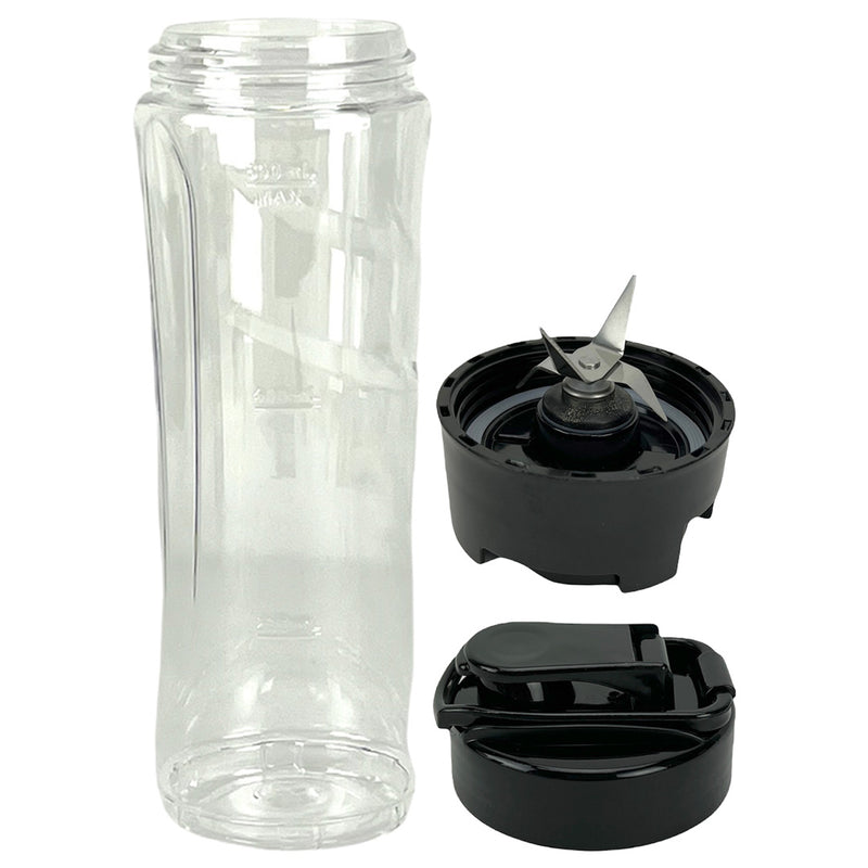 Cross Blade and 20 oz Cup with To-Go Lid Replacement Part Compatible with Oster BLSTAV BLSTPB My Blend 250-Watt Blender