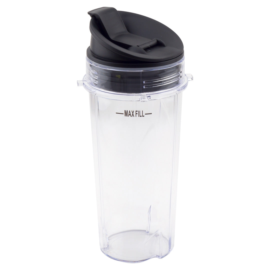 12 oz Cup with Sip & Seal Lid Replacement Part Compatible with Nutri Ninja Auto-iQ 426KKU450 408KKU641