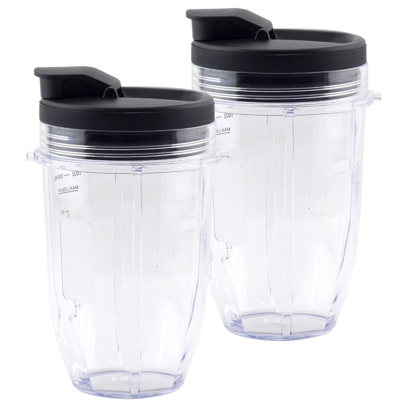 12 oz Cup with Sip & Seal Lid Replacement Part Compatible with Nutri Ninja Auto-iQ 426KKU450 408KKU641