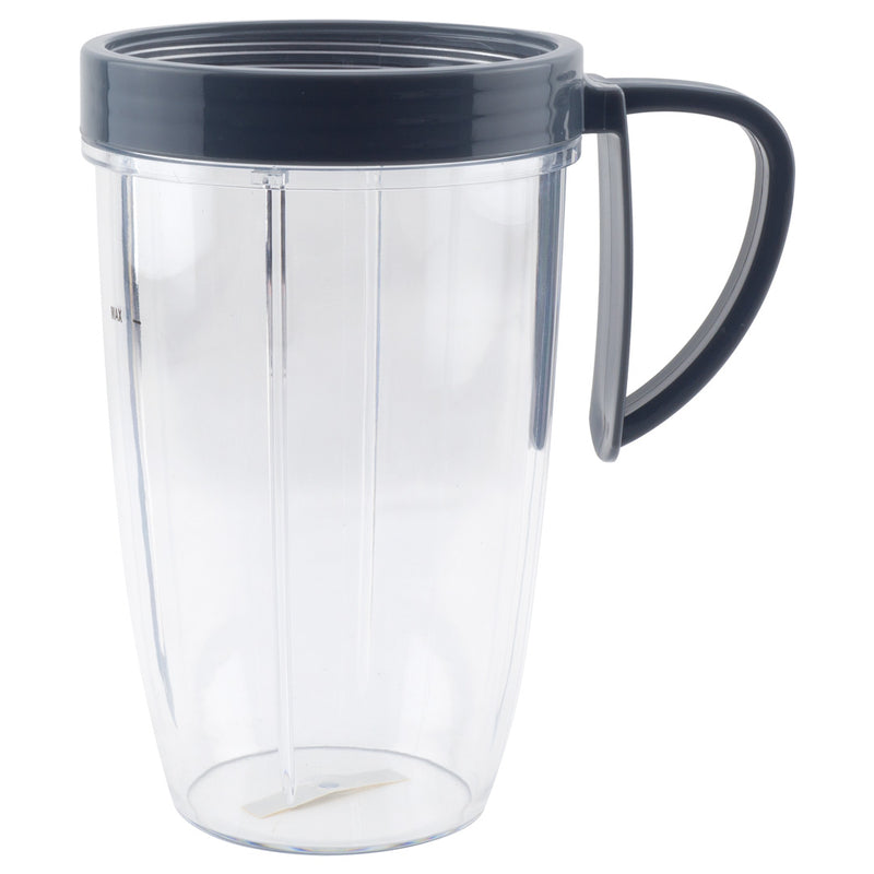 24 oz Tall Cup includes Handled Lip Ring Replacement Part Compatible with NutriBullet 600W 900W Blenders NB-101B NB-101S NB-201