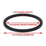 2 Pack Gasket Replacement Part Compatible with NutriBullet RX N17-1001 1700-Watt Blenders