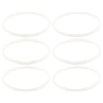 6 Pack Rubber Gaskets Sealing O-Ring Replacement Part for Nutri Ninja BL660 BL663 BL663CO BL665Q BL740 BL770 BL771 BL773CO BL810C BL810Q BL820 BL830