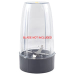 24 oz Tall Cup includes Handled Lip Ring Replacement Part Compatible with NutriBullet 600W 900W Blenders NB-101B NB-101S NB-201