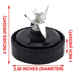 16 oz Cup with Sip Seal Lid and Blade Assembly Replacement Part 357KKU800 for Nutri Ninja Ultima Blenders BL810 BL820 BL830