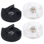 2 Pack Base Gear and Blade Gear Replacement Part Compatible with Magic Bullet 250W Blenders MB1001