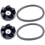 Rubber Blade Gear and Gasket Combo 600W 900W for NutriBullet NB-101 2 Pack