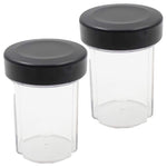 2 Pack 5 oz Cup with Lid Replacement Part Compatible with Oster BLSTAV BLSTPB My Blend 250-Watt Blender