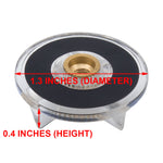 Base Gear and Blade Gear Replacement Part Compatible with Magic Bullet 250W Blenders MB1001