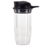 24 oz Cup and To-Go Lid Replacement Parts Compatible with NutriBullet Pro 1000, Combo and Select Blenders