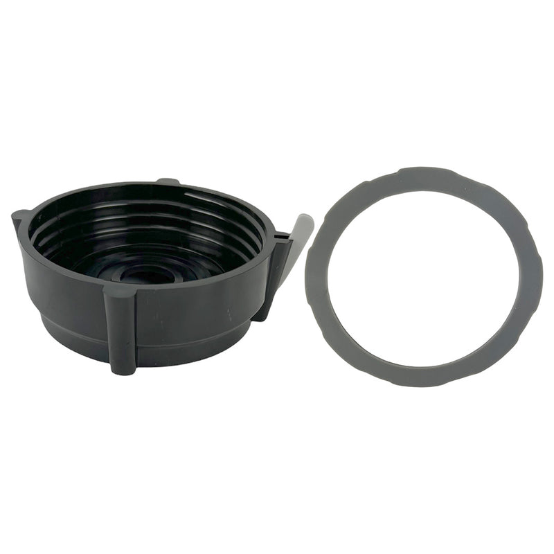 Container Bottom Cap and Rubber Ring Seal Replacement Parts Compatible with Oster Pro 1200 Blenders