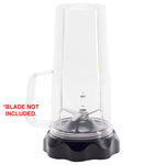 24 oz Handled Cup and To-Go Lid Replacement Parts Compatible with NutriBullet Pro 1000, Combo and Select Blenders