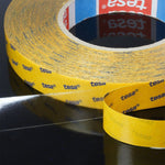 tesa 51966 double-sided acrylic adhesive tape, transparent